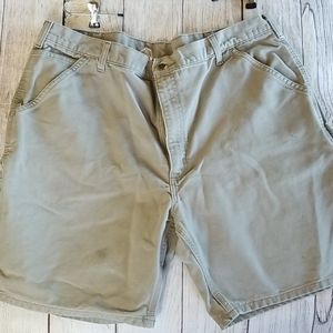 Carhartt canvas original fit work shorts